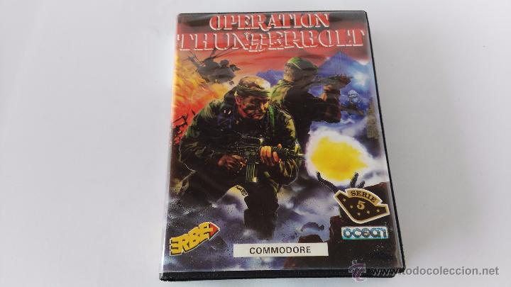 Videojuegos y consolas: juego para commodore 64 operation thunderbolt - Foto 1