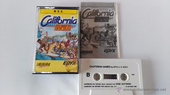 Videojuegos y consolas: commodore 64 juego califorina games - Foto 1