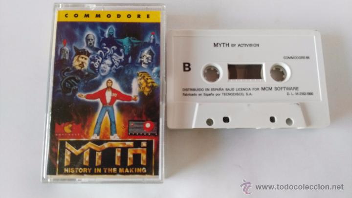 Videojuegos y consolas: commodore 64 juego myth - Foto 1