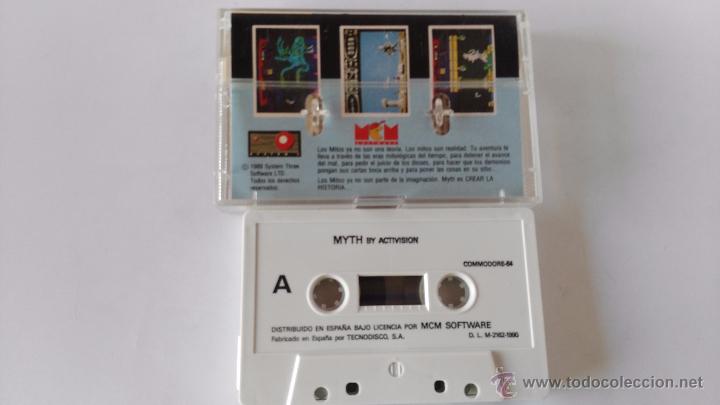 Videojuegos y consolas: commodore 64 juego myth - Foto 2