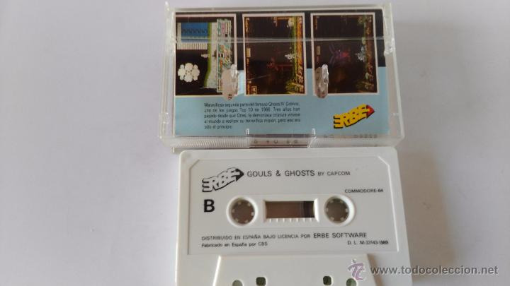 Videojuegos y consolas: commodore 64 juego ghouls n ghosts - Foto 2