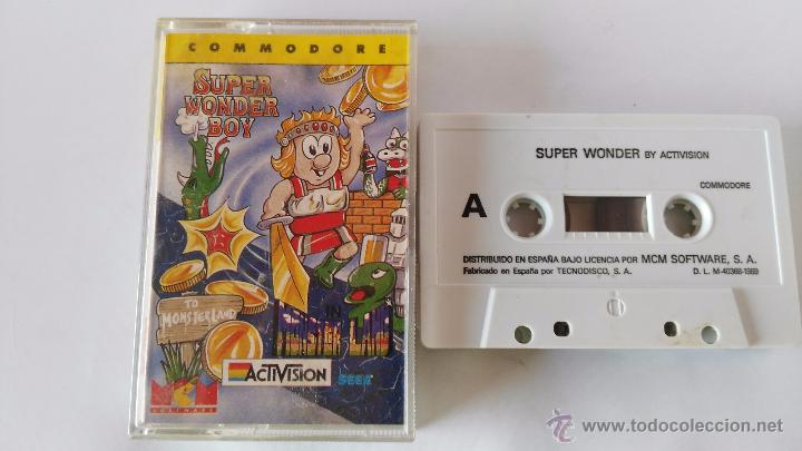 Videojuegos y consolas: commodore 64 juego super wonder boy - Foto 1