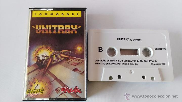 Videojuegos y consolas: commodore 64 juego unitrax - Foto 1