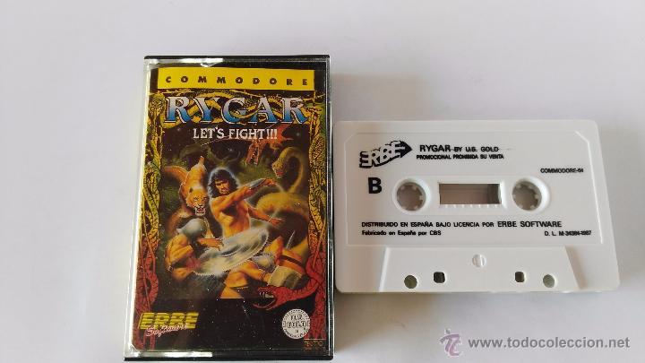 Videojuegos y consolas: commodore 64 juego rygar - Foto 1
