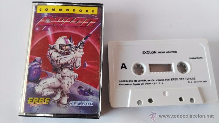 Videojuegos y consolas: commodore 64 juego exolon - Foto 1
