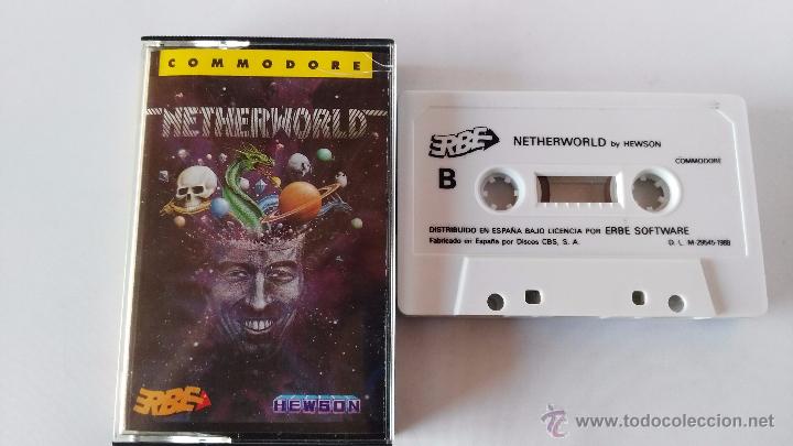 Videojuegos y consolas: commodore 64 juego netherworld - Foto 1