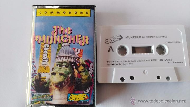 Videojuegos y consolas: commodore 64 juego the muncher - Foto 1