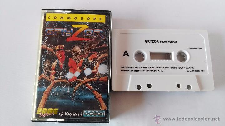 Videojuegos y consolas: commodore 64 juego gryzor - Foto 1
