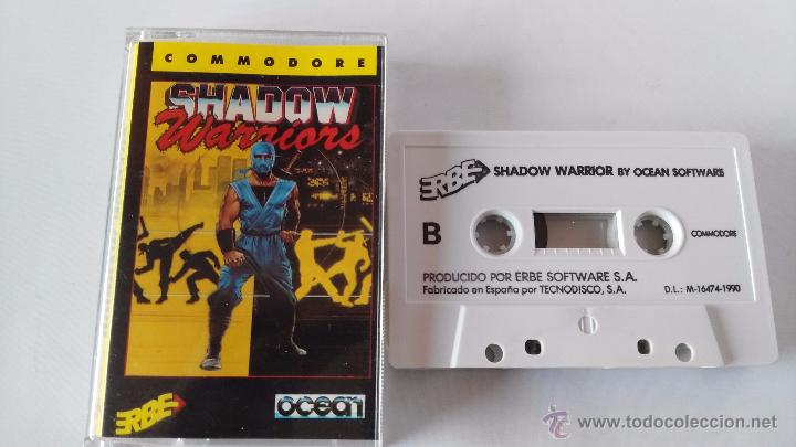 Videojuegos y consolas: commodore 64 juego shadow warrior - Foto 1