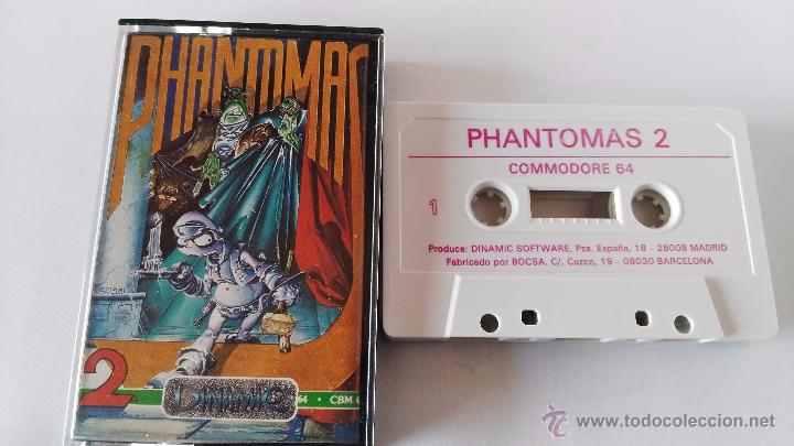 Videojuegos y consolas: commodore 64 juego phantomas 2 - Foto 1