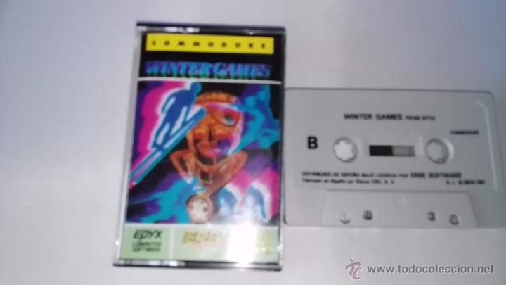 Videojuegos y consolas: commodore 64 juego winter games - Foto 1