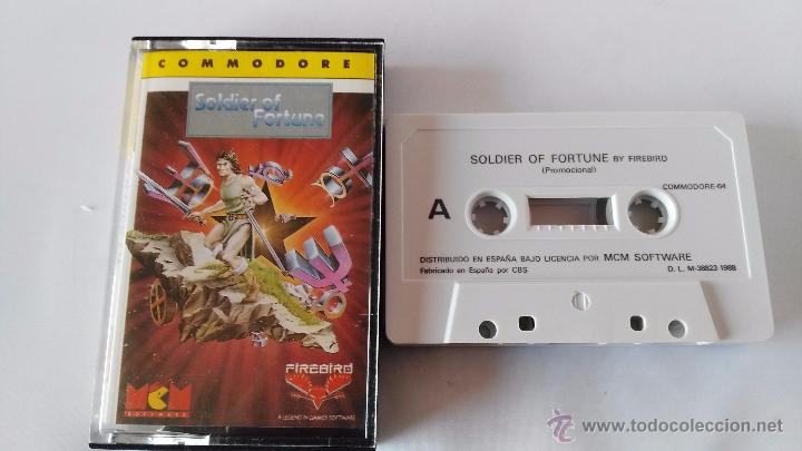 Videojuegos y consolas: commodore 64 juego soldier of fortune - Foto 1