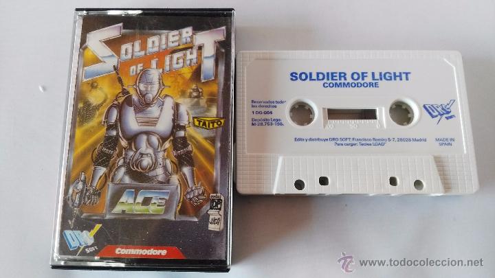 Videojuegos y consolas: commodore 64 juego soldier of light - Foto 1