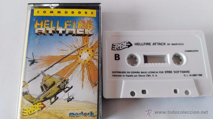 Videojuegos y consolas: commodore 64 juego hellfire - Foto 1