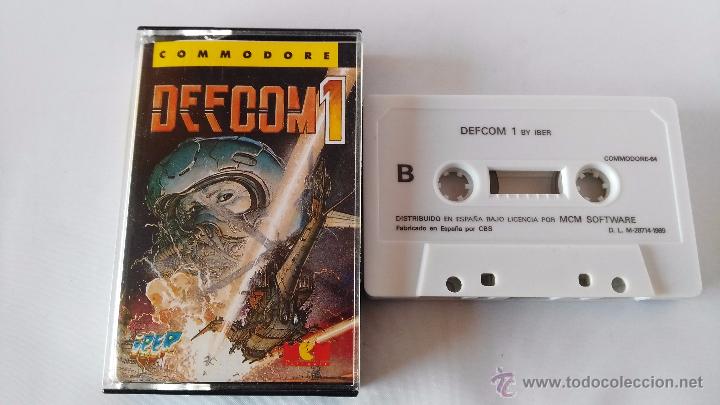 Videojuegos y consolas: commodore 64 juego defcom 1 - Foto 1
