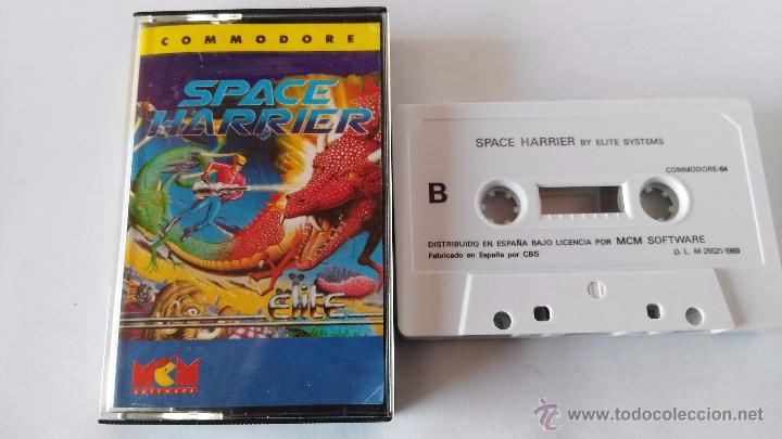 Videojuegos y consolas: commodore 64 juego space harrier - Foto 1
