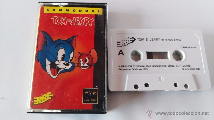 Videojuegos y consolas: commodore 64 juego tom jerry - Foto 1