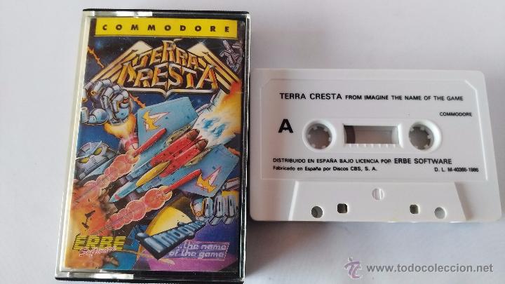 Videojuegos y consolas: commodore 64 juego terra cresta - Foto 1