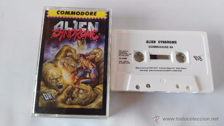 Videojuegos y consolas: commodore 64 juego  alien syndrome - Foto 1