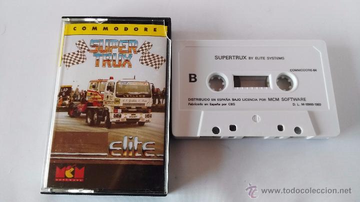 Videojuegos y consolas: commodore 64 juego  supertrux - Foto 1