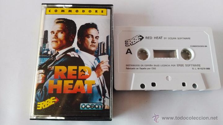 Videojuegos y consolas: commodore 64 juego red heat - Foto 1