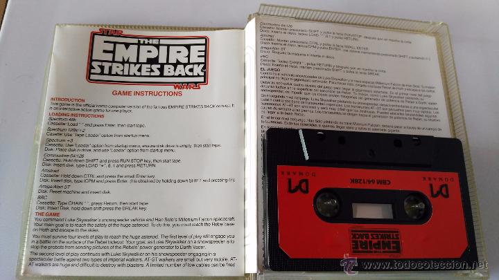 Videojuegos y consolas: commodore 64 juego  star wars - Foto 2