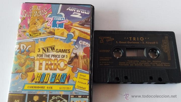 Videojuegos y consolas: commodore 64 juego  trio - Foto 1