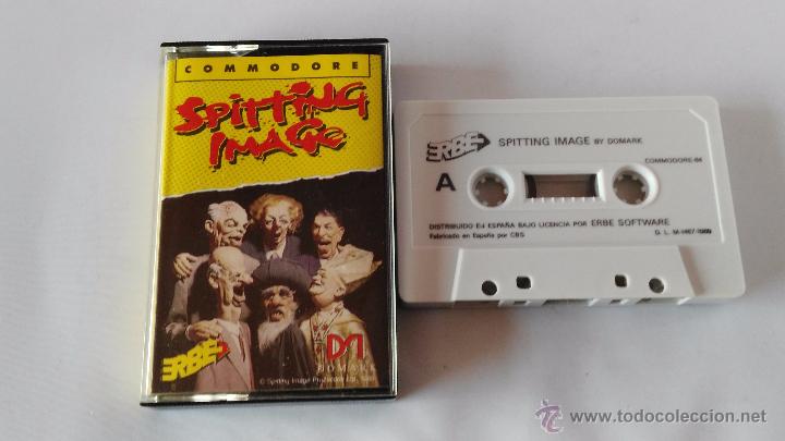 Videojuegos y consolas: commodore 64 juego spitting image - Foto 1