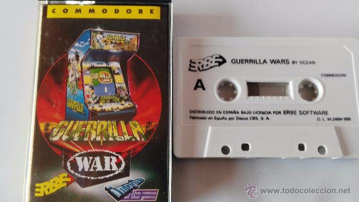 Videojuegos y consolas: commodore 64 juego guerrilla wars - Foto 1