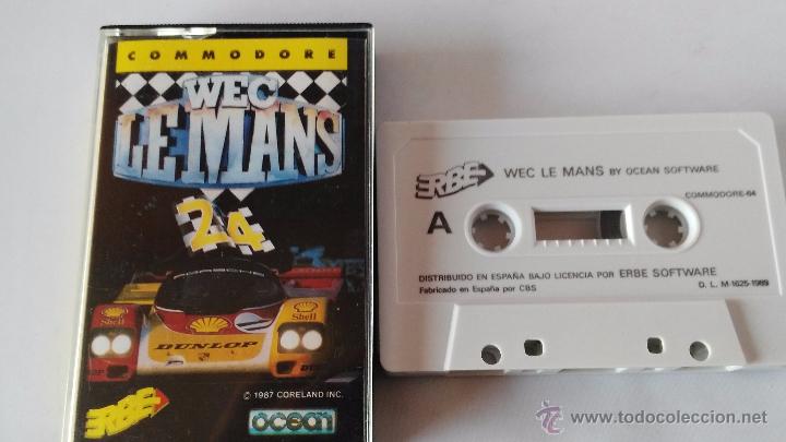 Videojuegos y consolas: commodore 64 juego  wec le mans - Foto 1