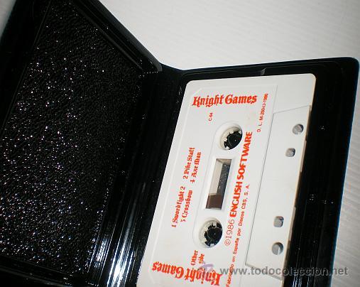 Videojuegos y consolas: Knight Games [English Software] 1986 Erbe Software [Commodore 64 C64] - Foto 3