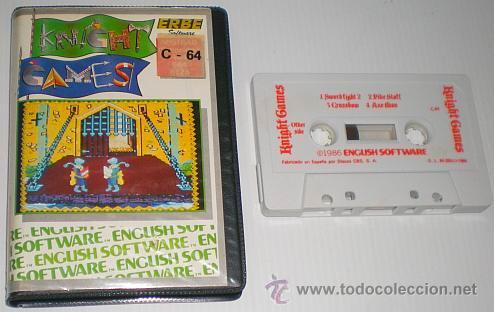 Videojuegos y consolas: Knight Games [English Software] 1986 Erbe Software [Commodore 64 C64] - Foto 4