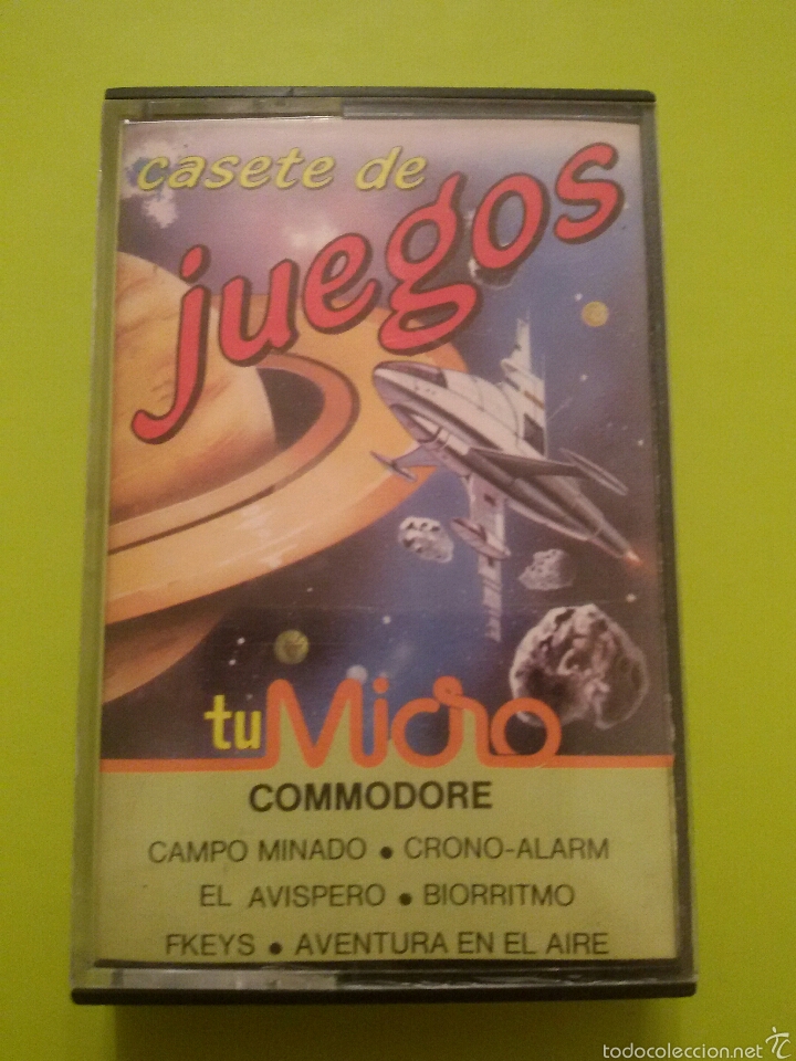 Videojuegos y consolas: CASETE DE JUEGOS TU MICRO COMMODORE #1620 - Foto 1
