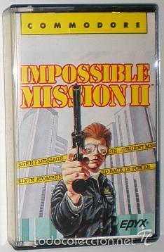 Videojuegos y consolas: Impossible Mission II [Epyx] 1988 Erbe Software [Commodore 64 C64] - Foto 1