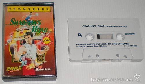 Videojuegos y consolas: Shao-Lins Road [The Edge / Konami] 1986 - Erbe Software [Commodore 64 C64] shaolin - Foto 3
