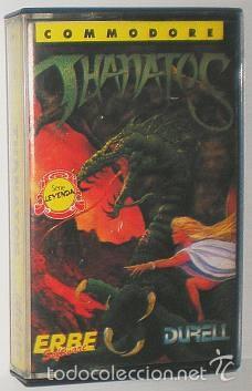 Videojuegos y consolas: Thanatos [Durell Software] 1987 Erbe Software [Commodore 64 C64] - Foto 1