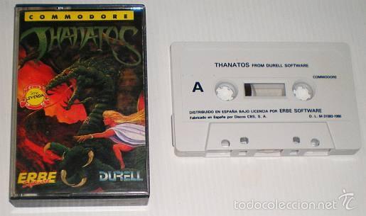 Videojuegos y consolas: Thanatos [Durell Software] 1987 Erbe Software [Commodore 64 C64] - Foto 3