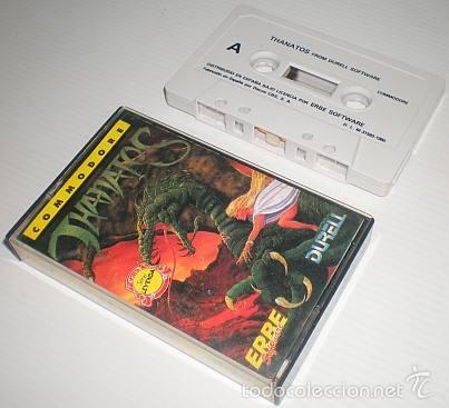 Videojuegos y consolas: Thanatos [Durell Software] 1987 Erbe Software [Commodore 64 C64] - Foto 4
