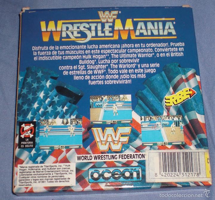 Videojuegos y consolas: Videojuego wrestle mania commodore cinta - Foto 2