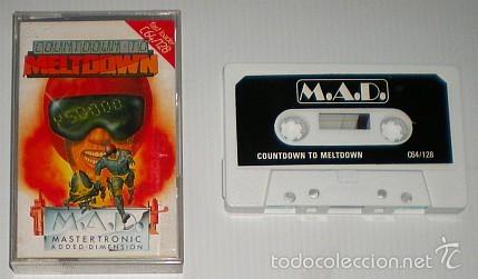 Videojuegos y consolas: Countdown to Meltdown [Creative Sparks] 1984 Mastertronic MAD [Commodore 64 C64] - Foto 3