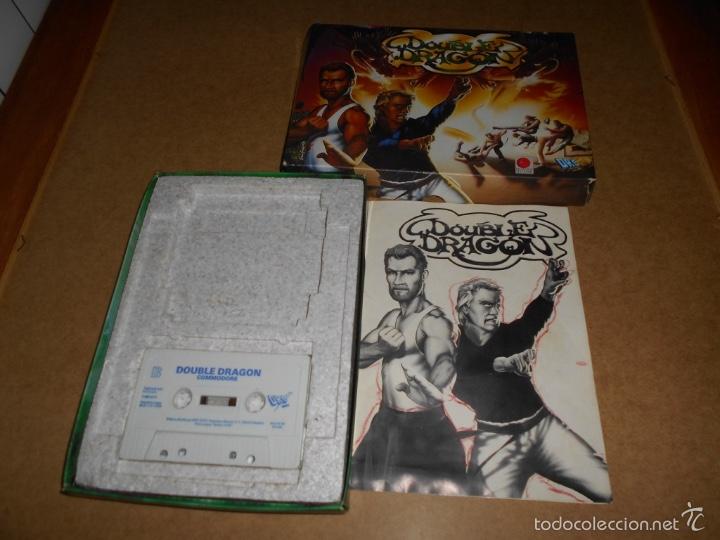 Videojuegos y consolas: JUEGO DOUBLE DRAGON CAJA DE CARTON Para Commodore 64 B.E. - Foto 1