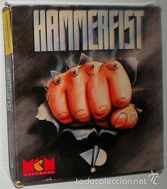 Videojuegos y consolas: HammerFist [Activision] 1990 Vivid Image - MCM - Erbe Software [Commodore 64 C64] - Foto 1