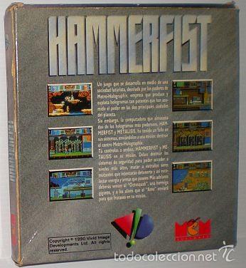 Videojuegos y consolas: HammerFist [Activision] 1990 Vivid Image - MCM - Erbe Software [Commodore 64 C64] - Foto 2