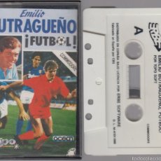 Videogiochi e Consoli: EMILIO BUTRAGUEÑO FÚTBOL VIDEOJUEGO COMMODORE CASSETTE 1988 TOP SOFT ERBE