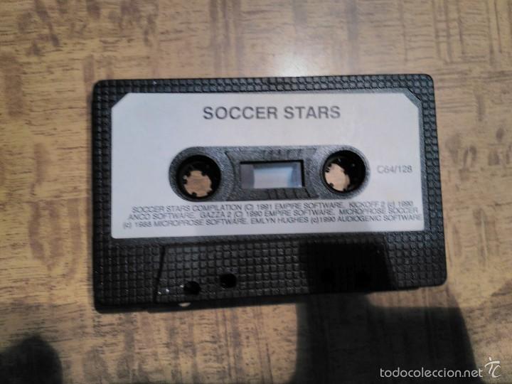 Videojuegos y consolas: SOCCER STAR - COMMODORE 64 CINTA - Foto 1