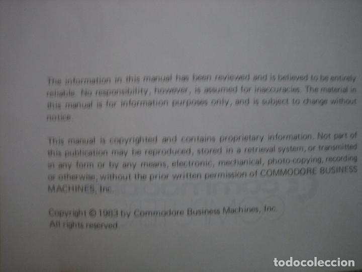 Videojuegos y consolas: Manual  Commodore  Computers MPS-801 dot matrix printer. Impresora - Foto 3