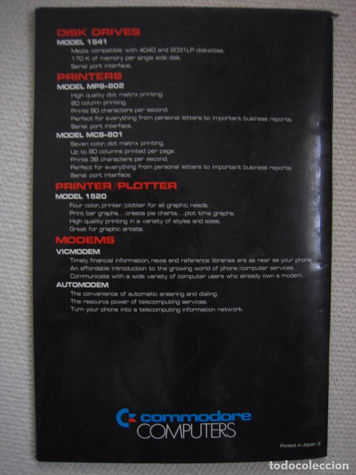 Videojuegos y consolas: Manual  Commodore  Computers MPS-801 dot matrix printer. Impresora - Foto 10