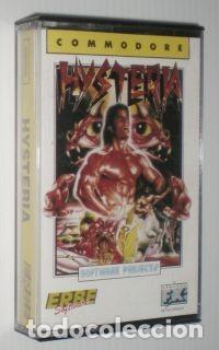 Videojuegos y consolas: Hysteria [Software Projects] 1987 Special FX / Erbe Software [Commodore 64 C64] - Foto 1