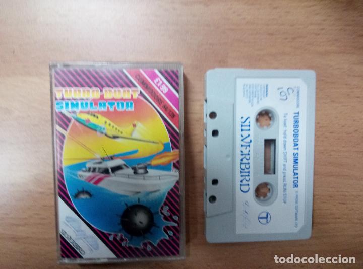Videojuegos y consolas: Turbo Boat Simulator - Commodore 64 128 - Foto 1