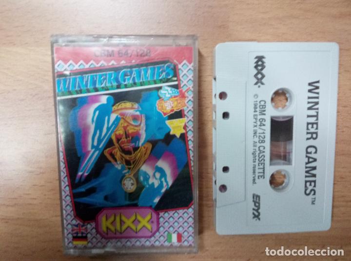 Videojuegos y consolas: Winter Games - Commodore 64 128 - Foto 1